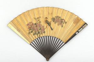 海棠山雀图