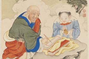 十六应真像（七）第七嘎纳嘎萨尊者图