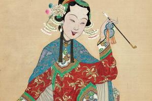 京剧一百人物像-王大娘