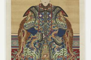 历代帝王贵妃大臣朝服像(纯惠皇贵妃)