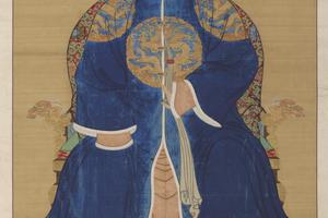 历代帝王贵妃大臣朝服像(太子妃)