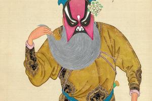 京剧一百人物像-盧芳
