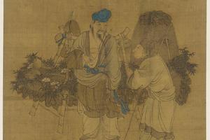 鱼贩绢本