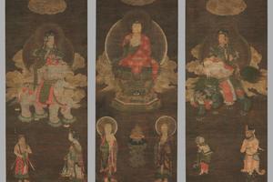 释迦三尊像
