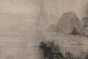 江村烟雾图