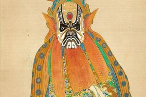 京剧一百人物像-大佛