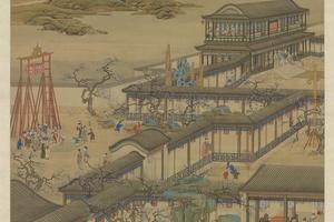 十二月月令图一月