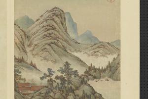 油画山水图册图