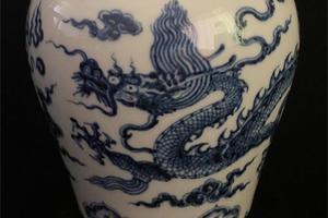 舜瓷天工一品如意龙穿祥云罐