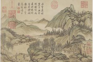 山水西墅东村图页