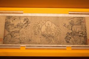 白描道君像图卷，约1204年