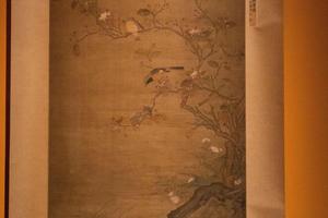 秋水凫鹫图轴，约1320年
