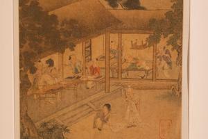 临宋人画十五开册(选六开)，约1520年，羲之写照