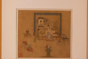 临宋人画十五开册(选六开)，约1520年，村童闲学