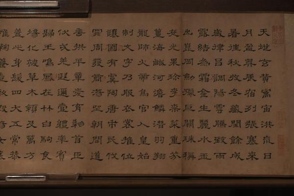 明顾苓书千字文卷