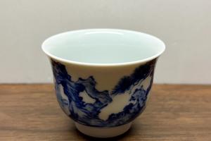 屋脊猫咪撇口杯