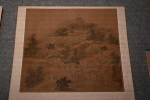 溪山烟树图