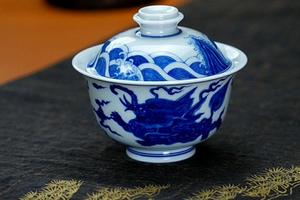 飞象两才盖碗（压手）