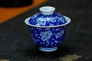 冰梅两才小盖碗