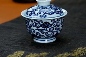 灵芝盖碗