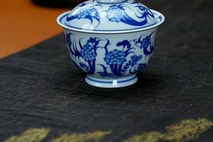 莲花二才盖碗(大)