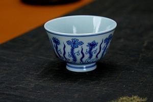 海草直口杯
