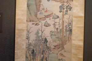 仿文徵明早春图