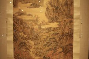 枫林秋色图轴