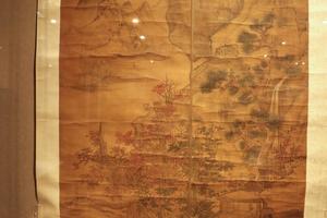 山阁延秋图轴