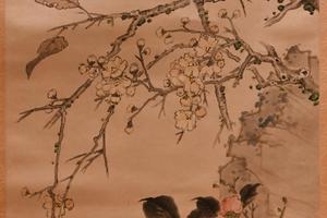 花鸟合景图
