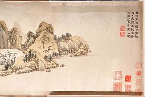 剑浦春云图卷