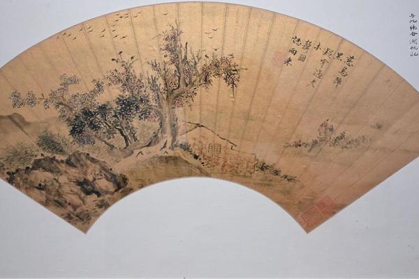 古木暮鸦图