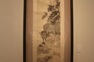 双童斗蟋蟀