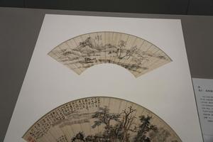 山水扇页