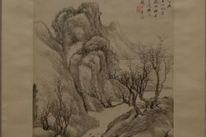 申江遣兴图轴