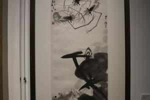 荷虾图二幅