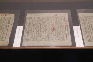 《注叔向家珍》手稿