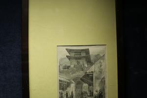 刊登于《伦敦新闻画报》的广州城东门铜版画