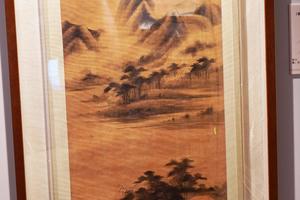 《仿米潇湘白云图》轴（复制）
