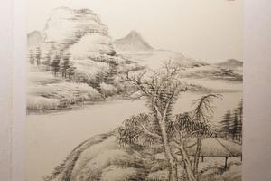 清 王时敏《仿古山水》册
