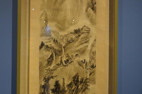 墨笔山水（轴）