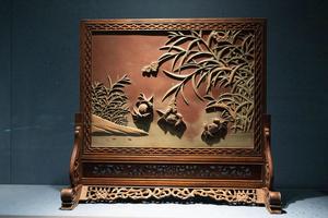 三甲传胪图插屏