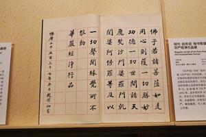 楷书敬录大方广佛华严经净行品册