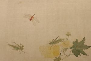 花卉草虫图卷