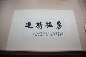楷书勇猛精进页