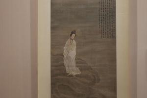云中玉女图轴