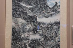 山水图轴