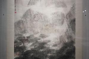 万竿烟雨图
