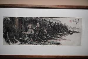 湖滨山居图