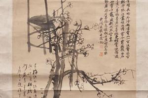 灯梅图